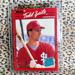 Topps Todd Zeile Rookie Card
